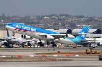 F-OJGF @ LAX - Air Tahiti Nui F-OJGF (FLT THT1) departing RWY 25R enroute to Tahiti Faa (NTAA). Note the construction activities on RWY 25L. - by Dean Heald