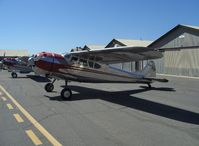 N195WG @ SZP - 1952 Cessna 195A BUSINESSLINER, Jacobs L4/R755A 300 Hp - by Doug Robertson