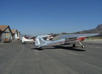 N195WG @ SZP - 1952 Cessna 195A BUSINESSLINER, Jacobs L4/R755A 300 Hp - by Doug Robertson