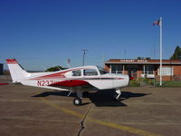 N2371W @ HBR - Quick stop in Hobart, OK, for fuel - by Chris Hulen