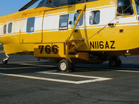 N116AZ @ EDU - Close-up of Carson Helicopters 1964 Sikorsky S-61N  - by Steve Nation