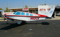N82CK @ MYV - 1997 Raytheon Beech A36 visiting from Concord, CA @ Yuba County Airport (Marysville), CA - by Steve Nation