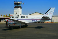 N75V @ MYV - spray-equipped 1968 Beech 65-90A-1 from Bridgewater, VA-based Dynamic Aeronautics @ Yuba County Airport (Marysville), CA - by Steve Nation