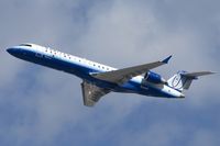 N771SK @ LAX - United Express (SkyWest Airlines) N771SK (FLT SKW6442) climbing out from RWY 25R enroute to Will Rogers World Airport - Oklahoma City (KOKC). - by Dean Heald