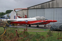 XW293 @ EGHH - BAC Jet Provost T5 - by Les Rickman