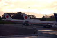 20-1101 @ AKL - B 747-400s 20-1101 and 20-1102 of the Japanese Government parked at Auckland International - by Micha Lueck