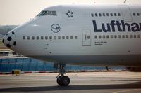 D-ABTF @ FRA - B 747-400 Th?ringen with soccer nose - by Micha Lueck
