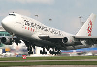 B-KAA @ EGCC - The Dragon landing on 24R - by Kevin Murphy