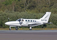 N37VB @ EGHH - Cessna 412C Golden Eagle