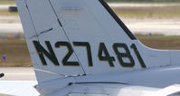 N27481 @ PDK - Tail Numbers - by Michael Martin