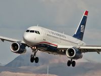 UNKNOWN @ KLAS - US Airways / (Missed the tail number but I liked the photo) - by SkyNevada - Brad Campbell