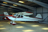 N2366D @ EGBT - N2366D seen in hangar at Turweston Aerodrome, England - by Henk van Capelle