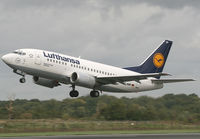 D-ABIP @ EGCC - Lufty 737 - by Kevin Murphy