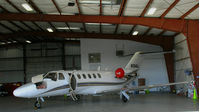 N194SJ @ DVO - SJ Aviation 2003 Cessna 525A hangared @ Gnoss Field (Novato), CA - by Steve Nation