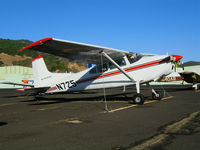 N725 @ DVO - 1964 Cessna 185 (ex Dept. of Interior) @ Gnoss Field (Novato), CA - by Steve Nation