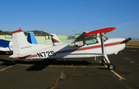 N725 @ DVO - 1964 Cessna 185 (ex Dept. of Interior) @ Gnoss Field (Novato), CA - by Steve Nation