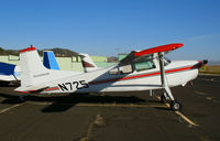 N725 @ DVO - 1964 Cessna 185 (ex Dept. of Interior) @ Gnoss Field (Novato), CA