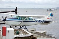 ZK-FEO @ NZLR - Volcanic Air Safaris - moored on Lake Rotorua, New Zealand - by Micha Lueck