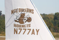 N777AY @ PDK - Tail Art - by Michael Martin