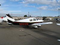 N8912W @ AJO - First Air 1964 Piper PA-28-235 from Las Vegas @ Corona Municipal Airport, CA - by Steve Nation