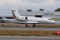 N492QS @ LGB - 1999 Gulfstream G-IV N492QS rolling out on RWY 12 after arrival from Santa Monica Municipal (KSMO). - by Dean Heald