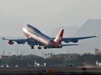 G-VXLG @ KLAS - Virgin Atlantic - 'Ruby Tuesday' / 1998 Boeing Company 747-41R - by Brad Campbell