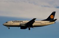 D-ABEO @ LHR - D-ABEO  Boeing 737-330  Lufthansa - by Mark Giddens