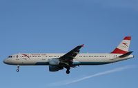 OE-LBD @ LHR - OE-LBD  Airbus A321-211  Austrian Airlines - by Mark Giddens