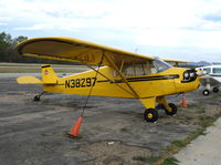 N38297 @ AJO - Rudderless 1941 Piper J5A Cub @ Corona Municipal Airport, CA - by Steve Nation