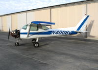 N4008V @ AJO - Air Corona 1975 Cessna 150M minus cowling cover @ Corona Municipal Airport, CA