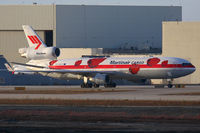 PH-MCU @ LAX - Martinair Cargo taxiing to the cargo terminal after arrival on the north complex. - by Dean Heald