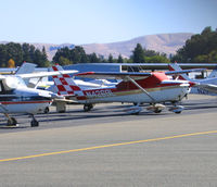 N4269L @ CCR - 1966 Cessna 172G with cockpit covered @ Buchanan Field (Concord), CA - by Steve Nation