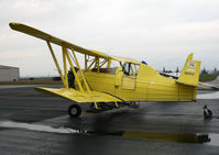 N6602 @ LHM - K & K Aerial Applicators (Yerington, NV) 1970 Grumman G-164A with spreader and no rudder @ Lincoln Municipal Airport, CA