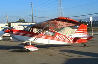 N88353 @ RHV - Amelia Reid Aviation 1975 Bellanca 7KCAB in early morning @ Reid-Hillview Airport (San Jose), CA