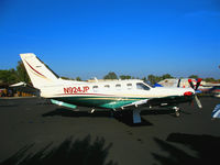 N924JP @ PAO - Promag Retail Sales 2004 SOCATA TBM700 @ Palo Alto Airport, CA - by Steve Nation