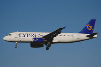 5B-DBD @ LHR - 5B-DBD Airbus A320-231 Cyprus Airways - by Mark Giddens