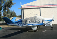 N317CH @ PAO - 1973 Beech V35 with cockpit covered @ Palo Alto Airport, CA - by Steve Nation