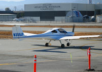 N359JP @ KSQL - JLH Aviation Group 2004 Diamond Aircraft DA20 C1 taxying @ San Carlos Airport, CA - by Steve Nation