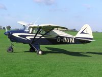 G-BUVA @ EGBK - Piper PA-22 at Sywell - by Simon Palmer