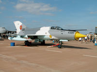6305 - MiG 21/MF-75--Romanian AF at Fairford - by Ian Woodcock