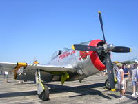 N9246B @ YIP - P-47 - by Daniel Compton