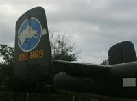 N3476G @ EVB - B-25 tail - by Florida Metal