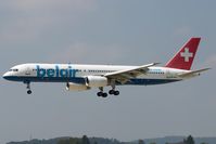 HB-IHS @ ZRH - Belair 757-200