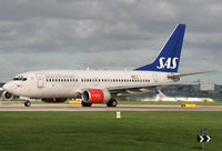 LN-RRM @ EGCC - SAS 737 - by Kevin Murphy