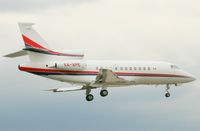 XA-APE @ TLC - Falcon 900 arriving to Toluca´s airport. - by Daniel