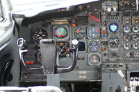 N279FE @ DAY - 727 cockpit - by Florida Metal