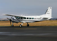 N675DE @ PRB - Dewey Enterprises 2003 Cessna 208 Caravan taxying for take-off @ Paso Robles Municipal Airport, CA - by Steve Nation