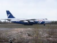 RA-82075 @ CYZF - Antonov AN-124-100 At Yellowknife Airport