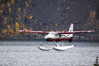 C-FOPE - Landing At Bransons Lodge, Great Bear Lake - by Lindsey Gebauer