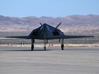 80-0787 @ KLSV - Lockheed / USAF / F-117A Nighthawk (cn A.4012) / 87th FS / Aviation Nation 2006 - by Brad Campbell